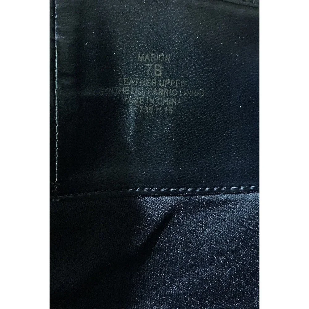 LAUREN RALPH LAUREN 'Marion' Riding Knee High Boots Black Size 7 - Picture 6 of 13